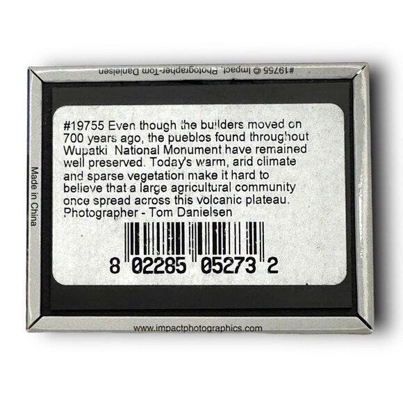 Wupatki National Monument Refrigerator Magnet Impact Photographics Tom Danielsen - Picture 2 of 4